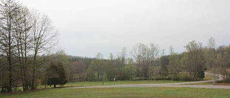 view from front porch