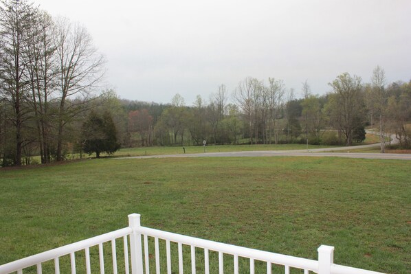 view from front porch