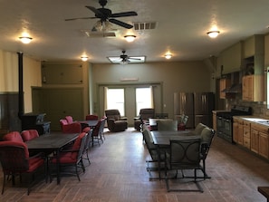 clubhouse kitchen/gathering room
