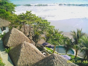 Poolside view 