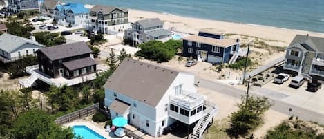 Aerial view of our Beach House!