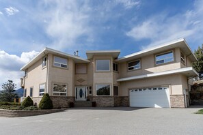 Front of the house looking east