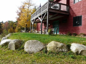 Front of Blueberry Lodge