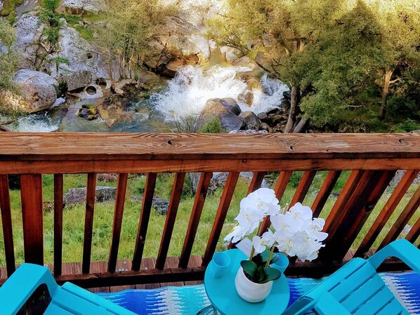 Deck Overlooking the River