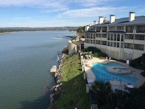 View of Lake Travis and South Pool