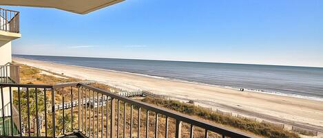 View from Balcony of Beach