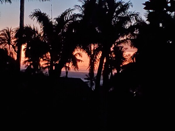 Sunset from the Living Room Lanai