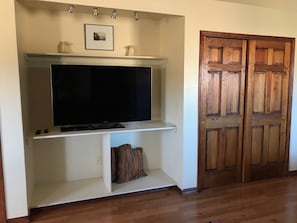 Ample closet space