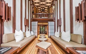 upstairs living area
