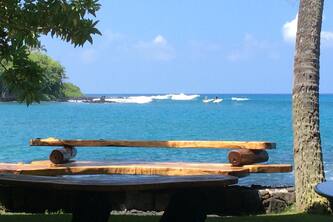 Oceanfront Private Home, AC, Outdoor Kitchen, Magic Sands, Lymans Bay, Turtles!