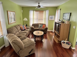 Family Room with Smart TV