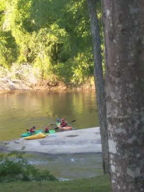canoe rentals are less than one mile away.