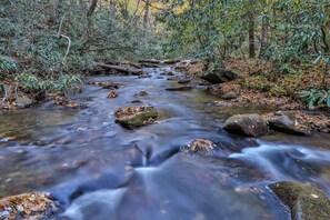 The sound of the creek is the best part 