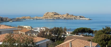 Vue sur la plage/l’océan