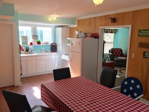 large, open kitchen