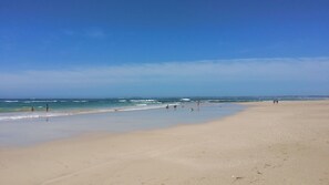 Safe, uncrowded beach