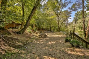 Stairway Leading into the River