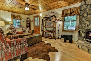 Main Level Living Room Area