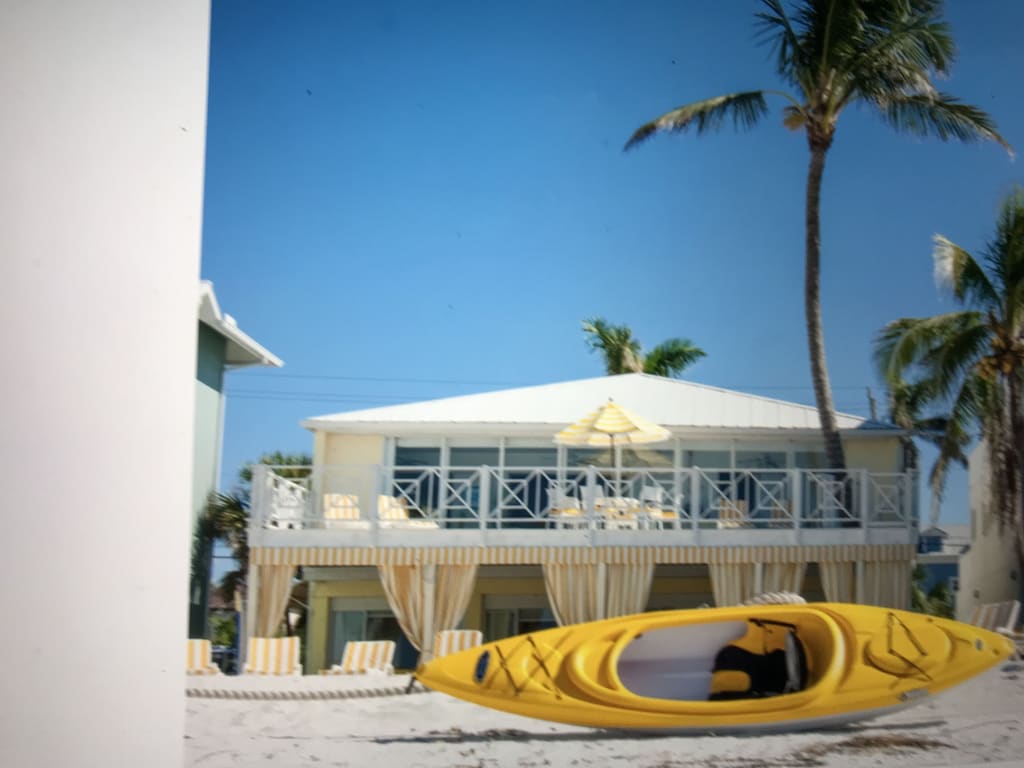 Beachfront Beach House Beachy Decor Throughout Walk Out Into The Sand Bonita Springs