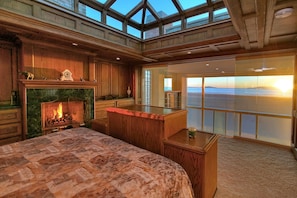 Master bedroom third floor.