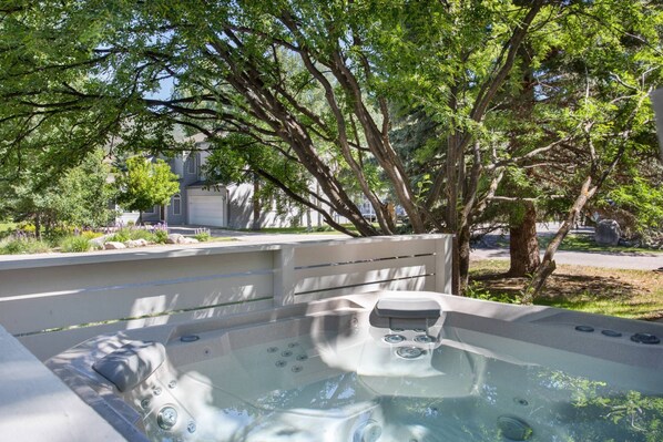 Relax and rejuvenate in the cozy hot tub - your perfect getaway starts here!