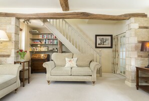Ground floor: Sitting room with wood burning stove