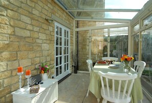 Ground floor: Dining conservatory
