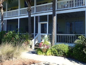 Downstairs Condo Provides Easy Access and Only Steps from Parking