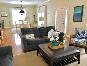 This home has a wonderful, open floor plan.
