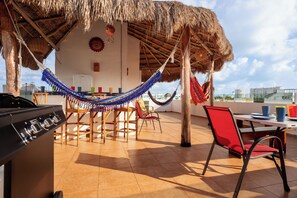 Sky Deck by night, Sun Deck by day-perfect for reunions, retreats & getaways.