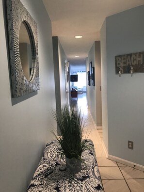 Inviting entrance