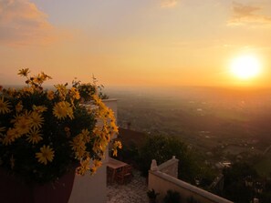 Vue depuis l’hébergement
