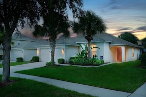 House at Sunset