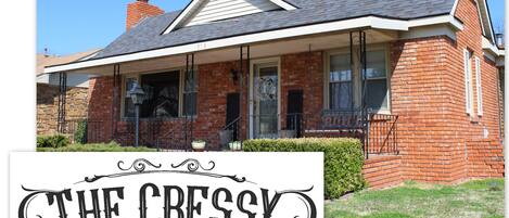 Main Street, just a few blocks from the activity of downtown Pawhuska.