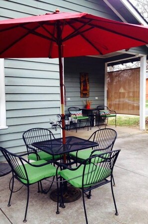 Great back porch.