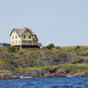 As viewed from the harbour...