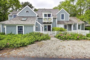 Exterior | Private Patio | Walk to Beach Access