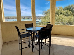 Dining table for 4 on Balcony