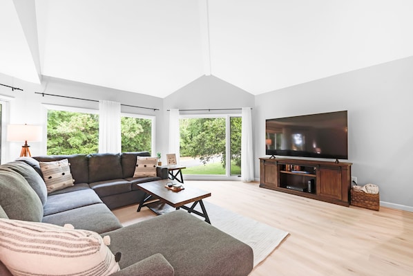 A large Smart TV