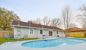 Dive into Relaxation at the Sparkling Pool