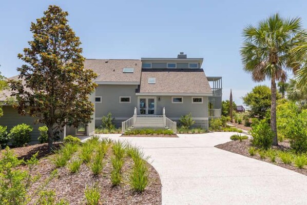 This 5 star beachfront home is completely remodeled and absolutely gorgeous.