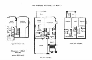 Floor Plan Timbers #1033