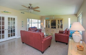 Plenty of room for entertaining.