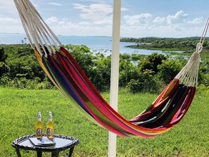 Relax and take in the view in our hammock!