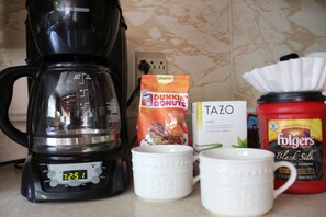 Kaffe och/eller kaffebryggare