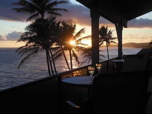 SUNSETS YEAR ROUND FROM YOUR WRAP AROUND LANAI