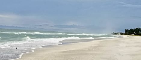 quiet beautiful beach perfect for morning walks