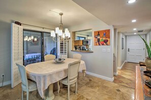 Enjoy a good meal in great company at the dining table.