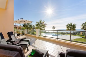 Spacious terrace ensures everyone can  completely relax