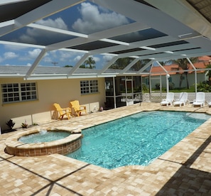 community pool (heated during the winter season)